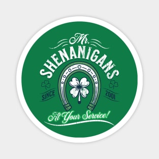 Mr. Shenanigans At Your Service This St. Patrick's Day Magnet